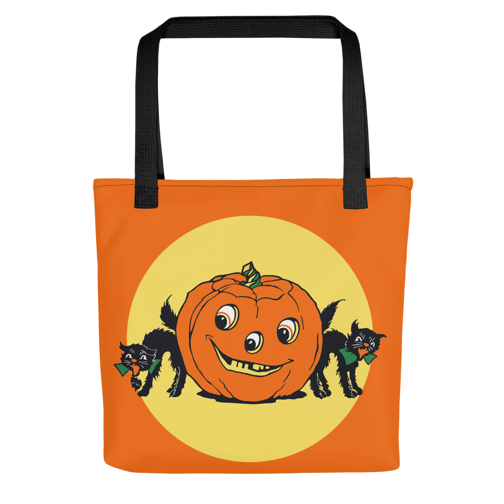 Spoopy Jack O'Lantern Trick or Treat Bag