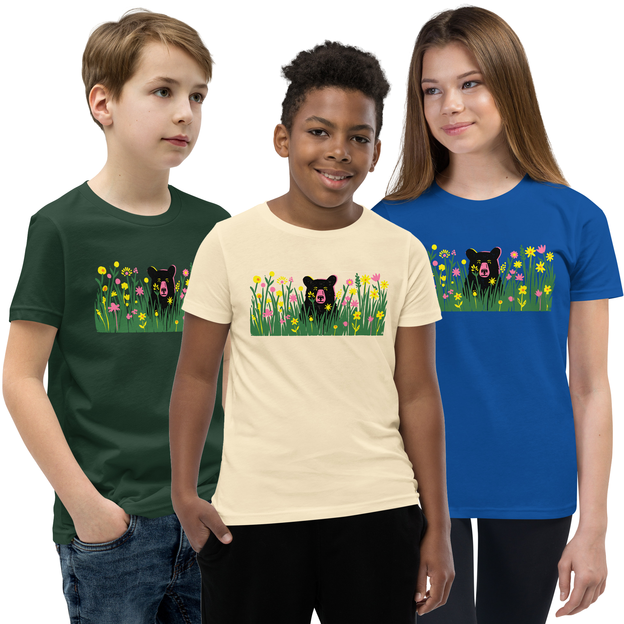 Wildflower Bear Youth Comfor-T
