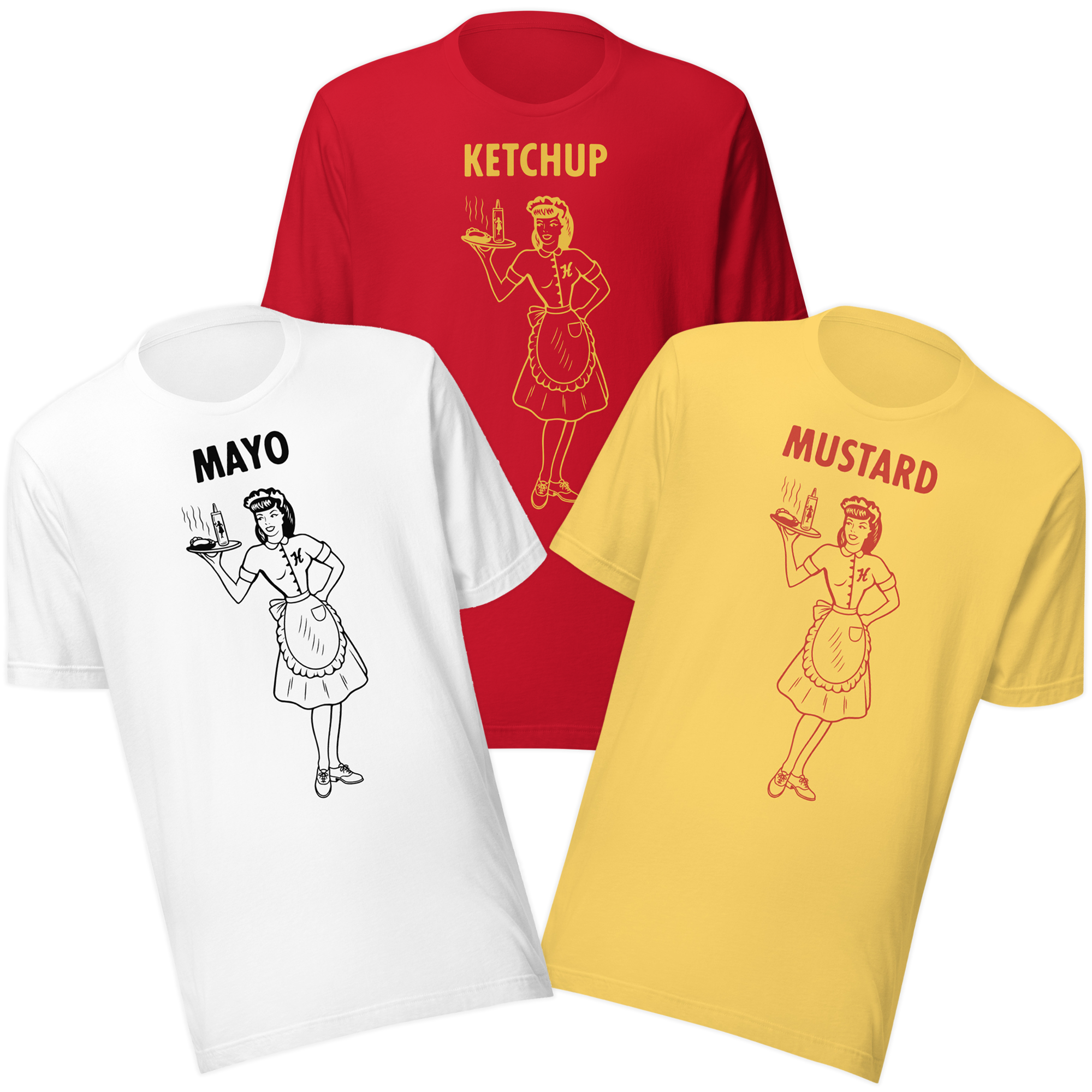 Classic Condiments Unisex Comfor-T