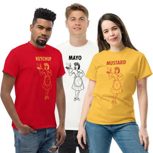 Classic Condiments Unisex Comfor-T
