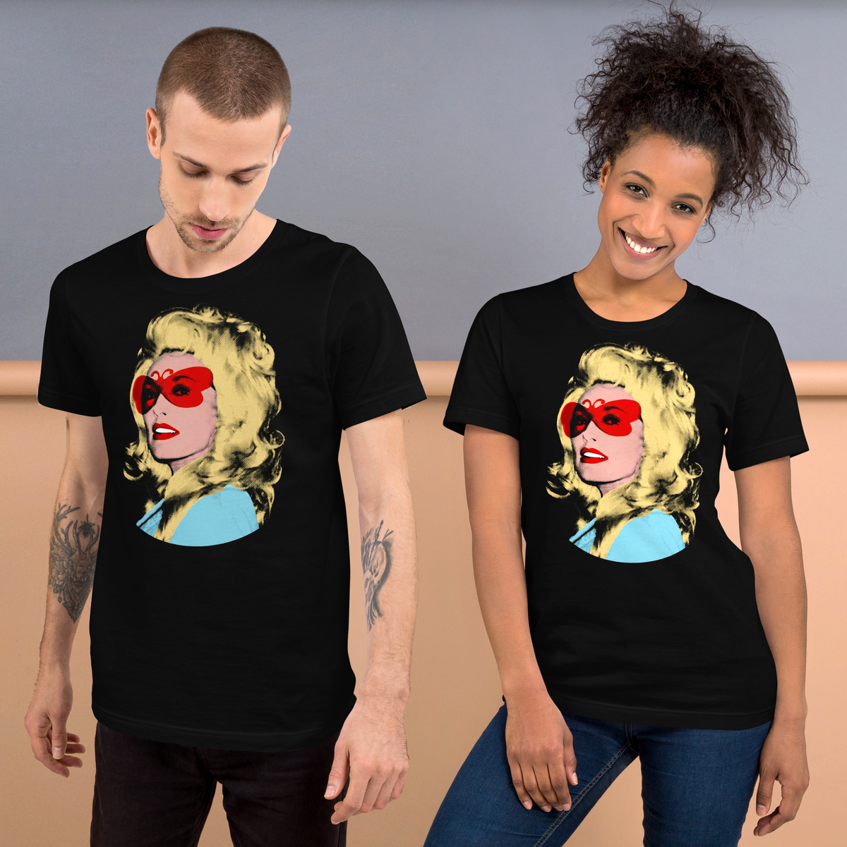 Dolly in Butterfly Shades Unisex Comfor-T