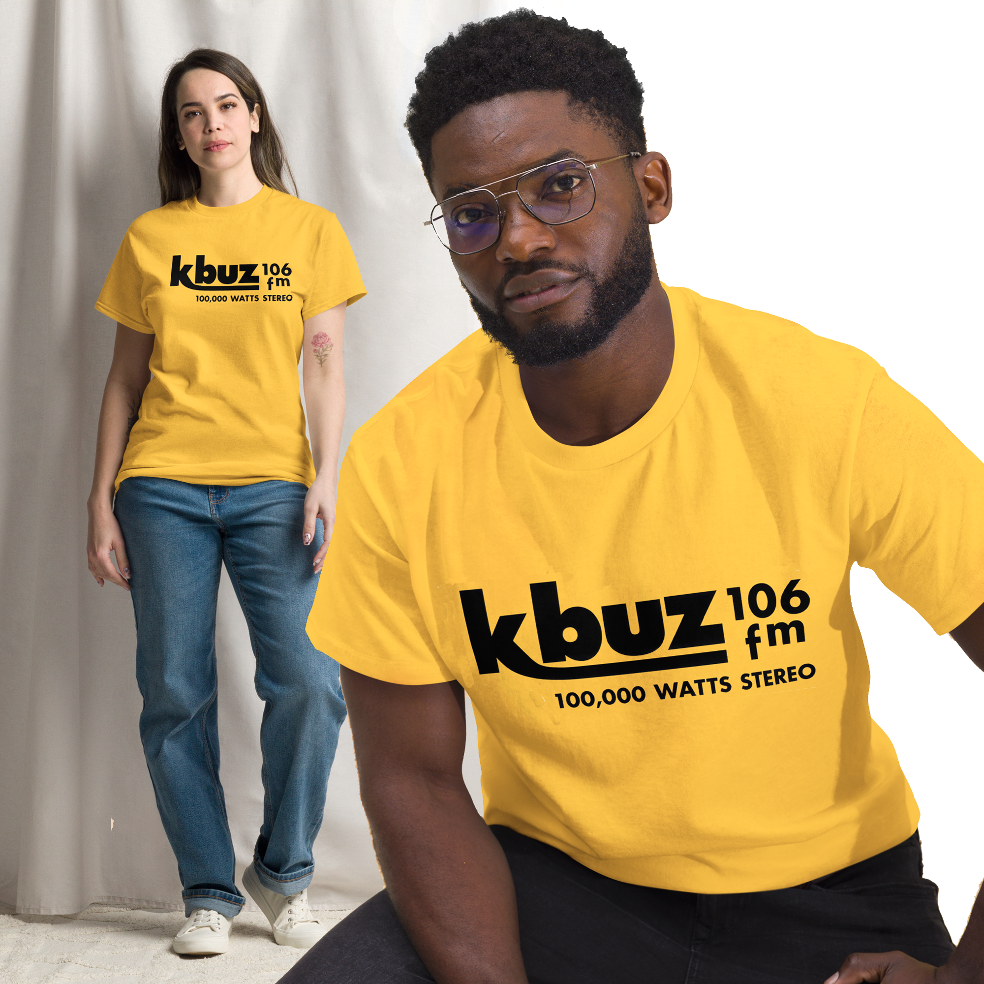 KBUZ 106 FM Unisex Classic T