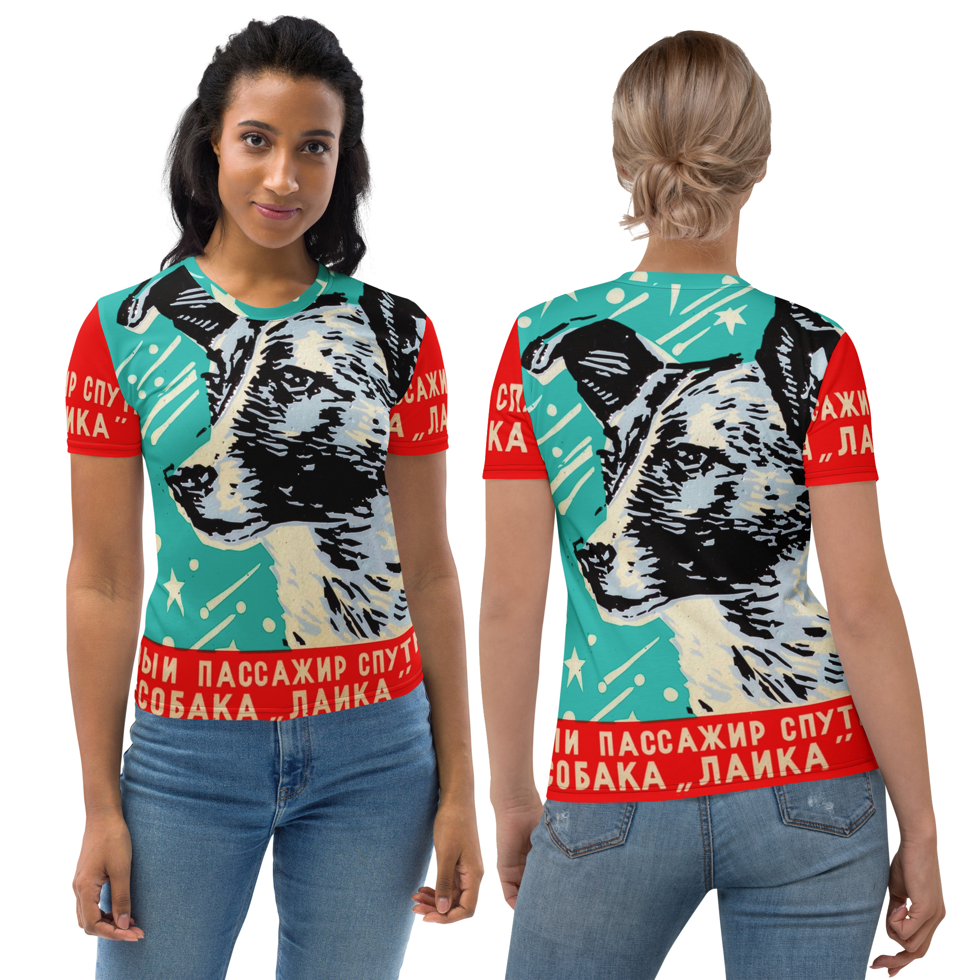 Laika All-Over Women's Crew T