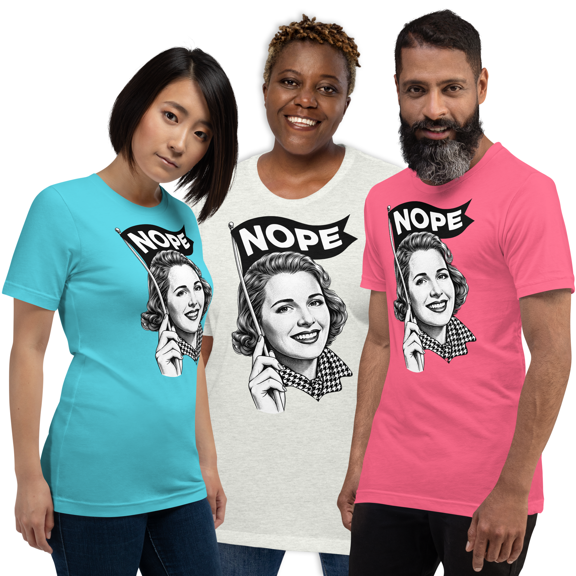Hooray for NOPE Unisex Comfor-T