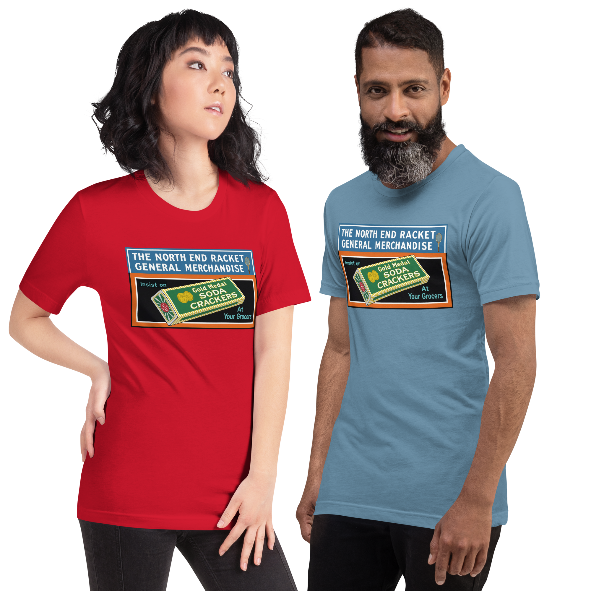 North End Racket Unisex Comfor-T