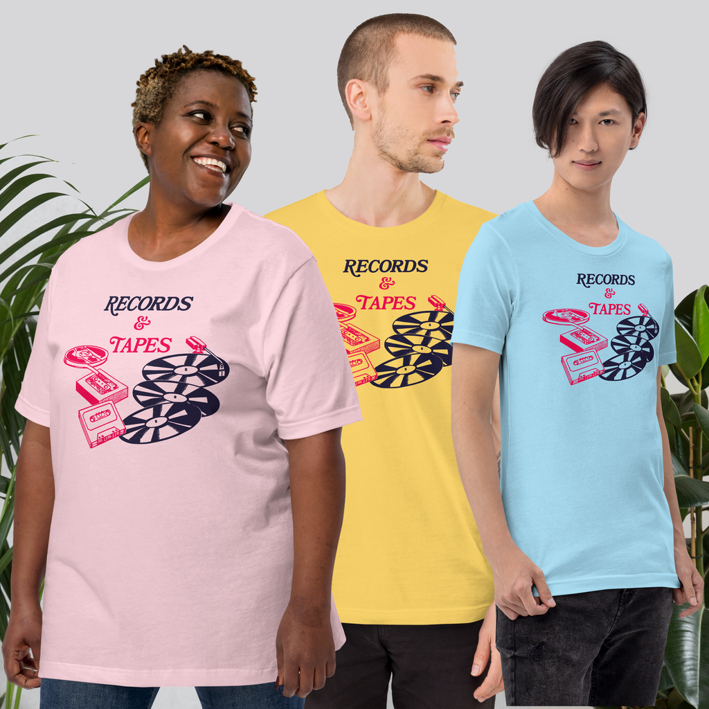Records & Tapes Unisex Comfor-T