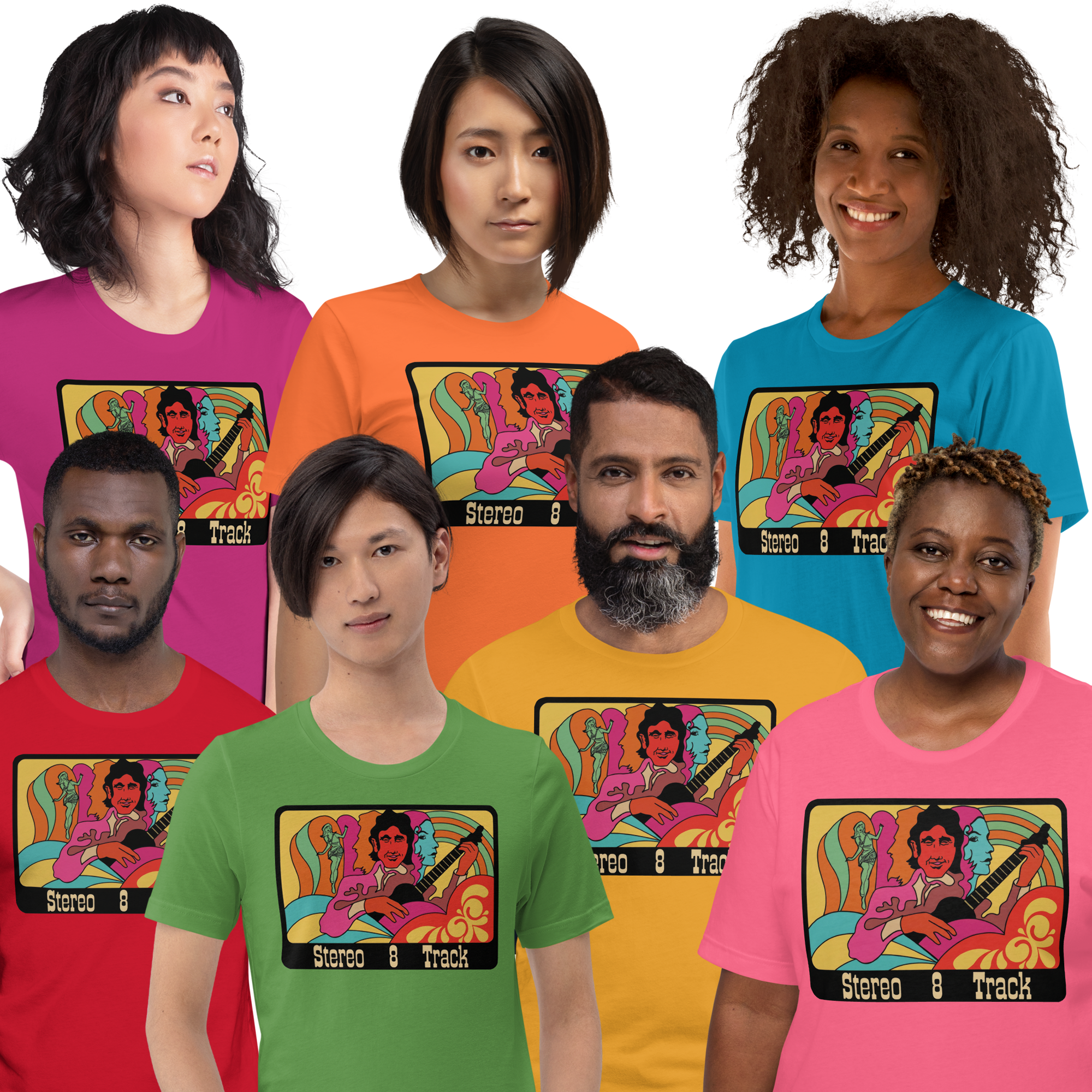 Stereo 8-Track Unisex Comfor-T