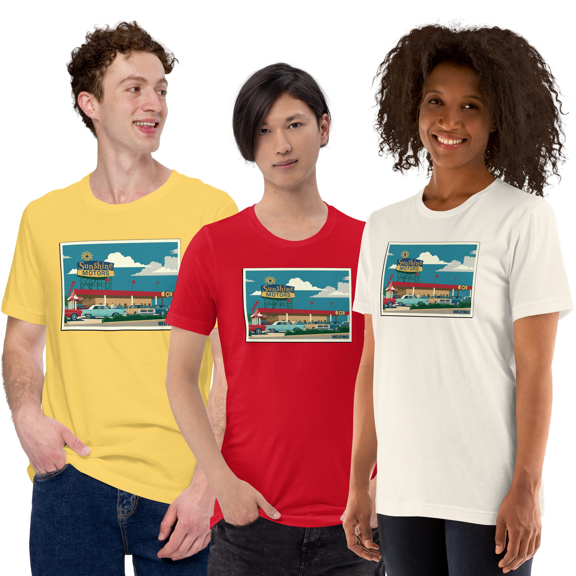 HELFINO Sunshine Motors Unisex Comfor-T