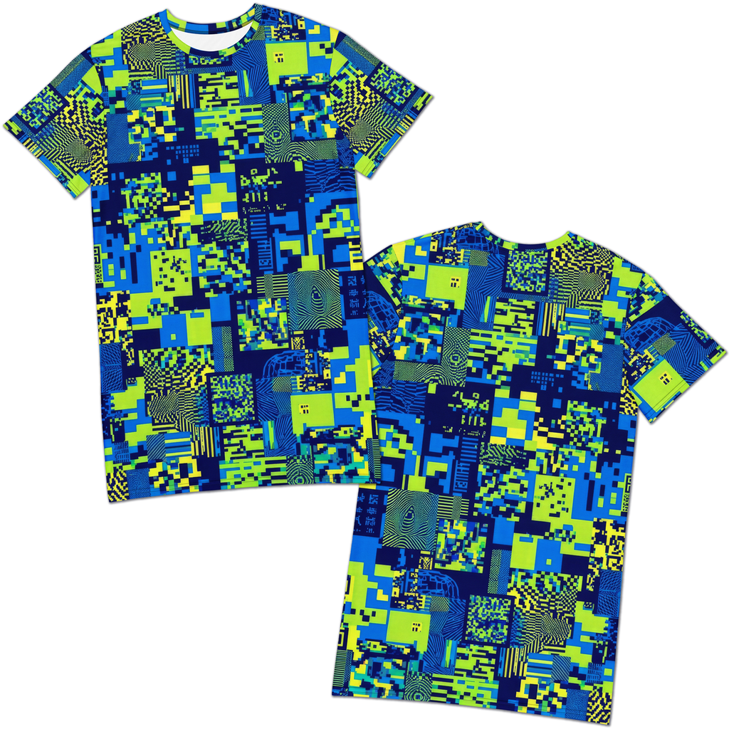 Anti-Surveillance Cloaking T-Shirt Dress