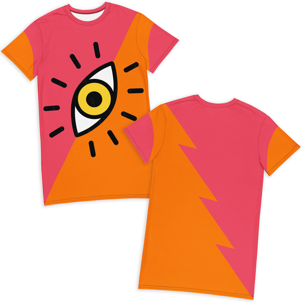 POW! Pop Art T-Shirt Dress