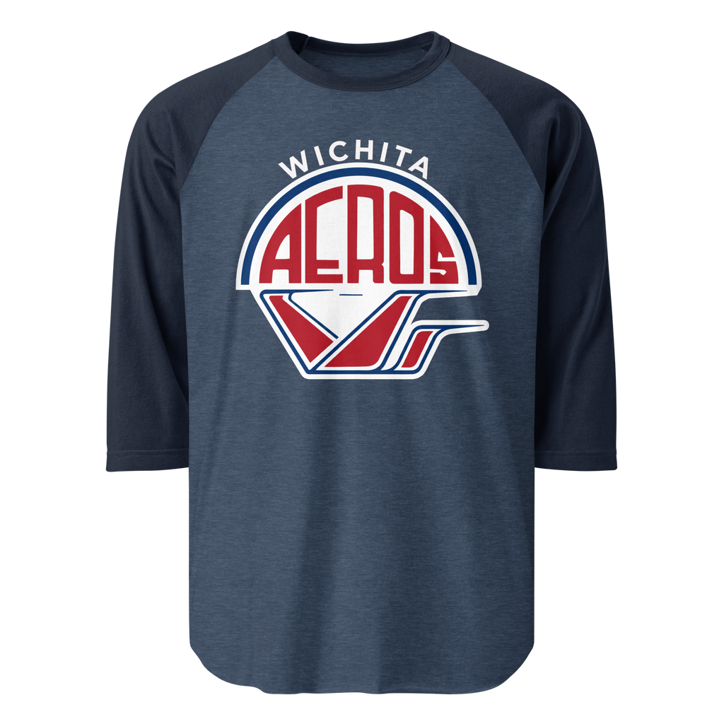 Wichita Aeros Baseball Raglan