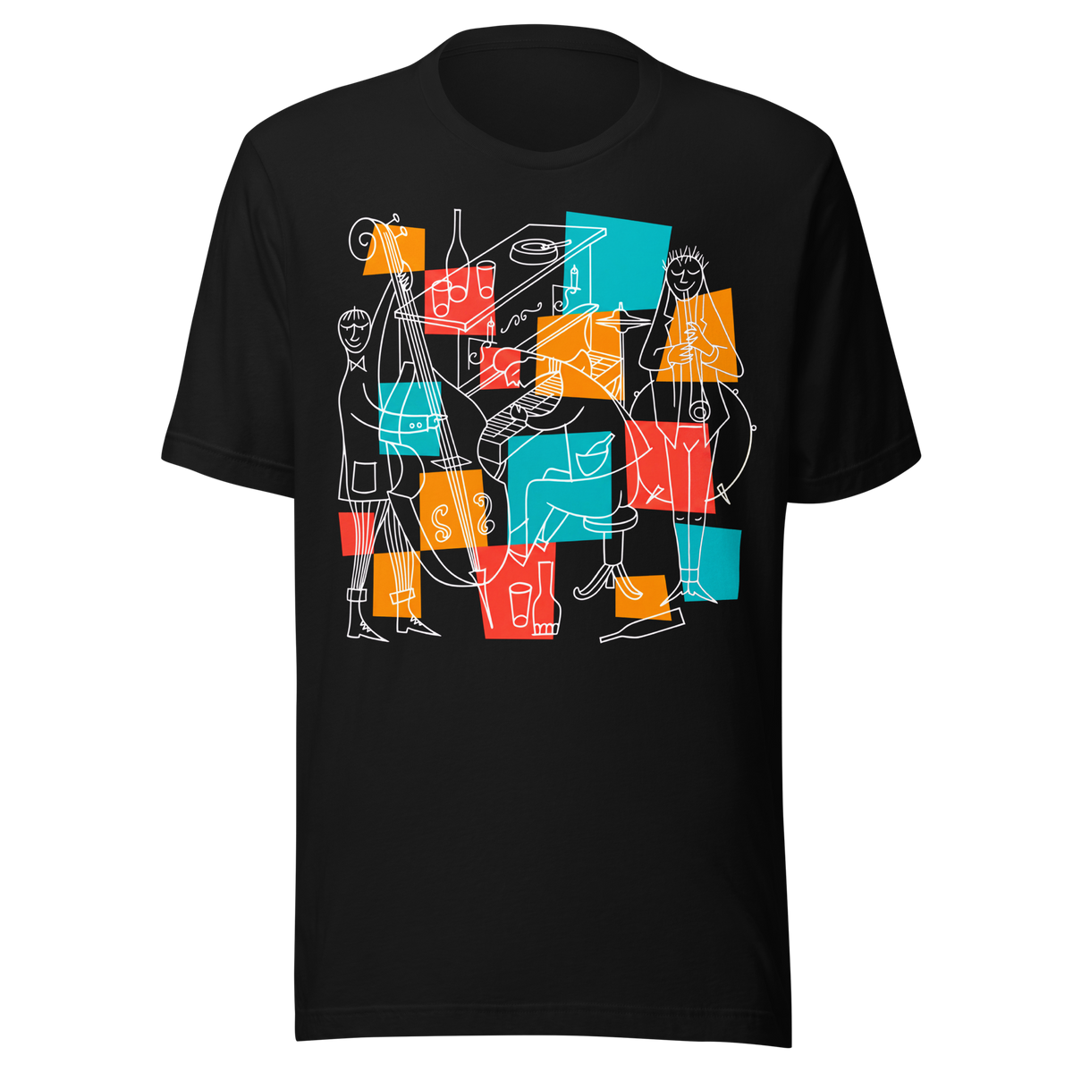 Jet Age Jazz Club Double-Sided Comfor-T