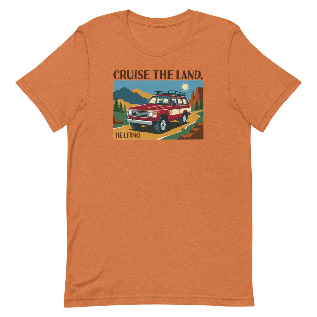 HELFINO Cruise the Land Unisex Comfor-T