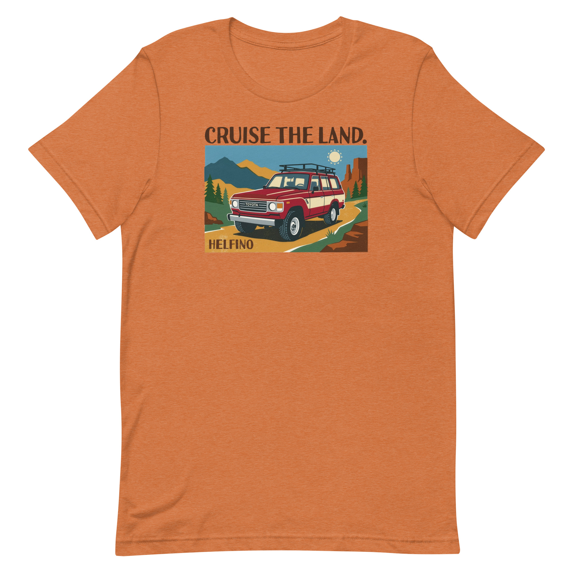 HELFINO Cruise the Land Unisex Comfor-T