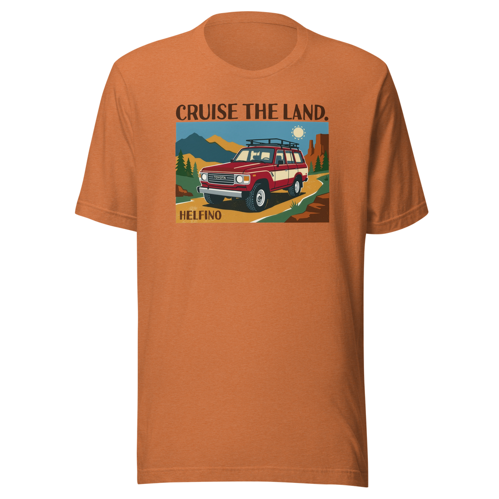 HELFINO Cruise the Land Unisex Comfor-T