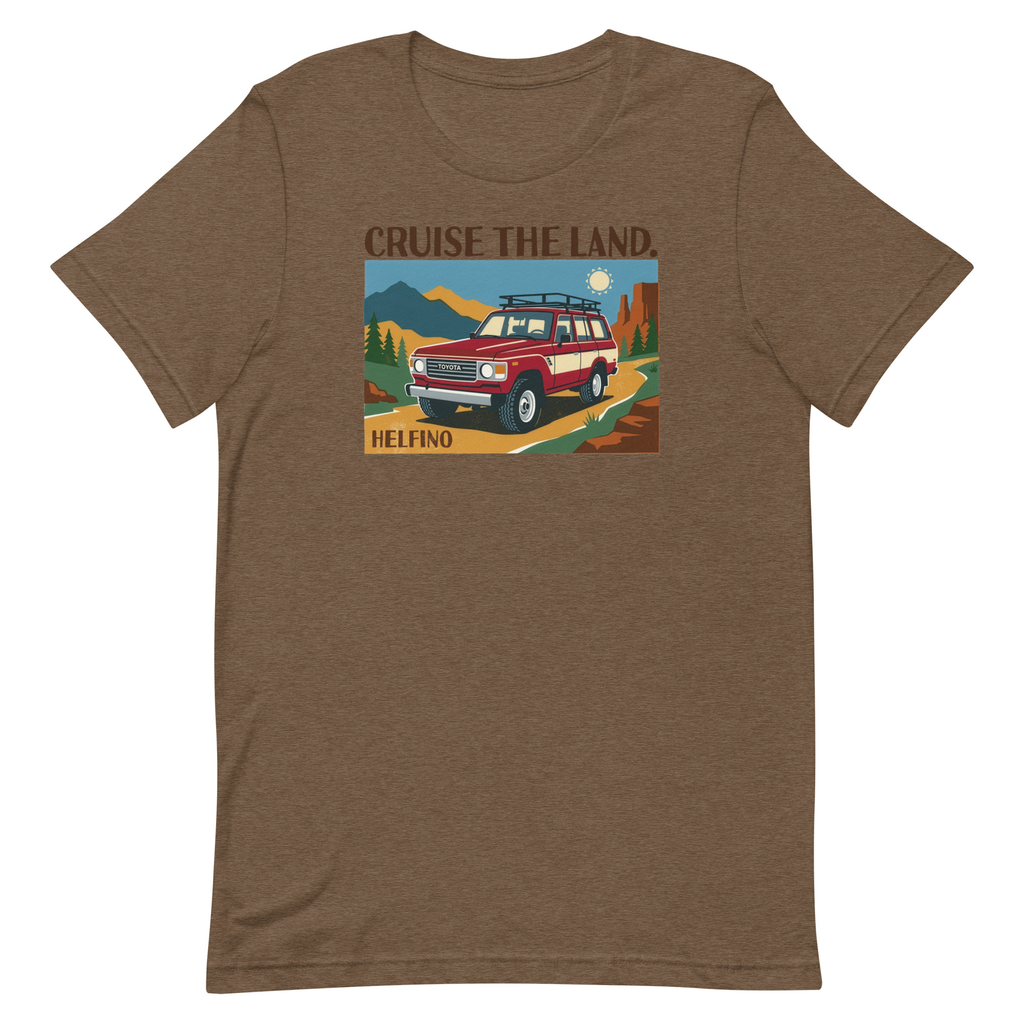 HELFINO Cruise the Land Unisex Comfor-T