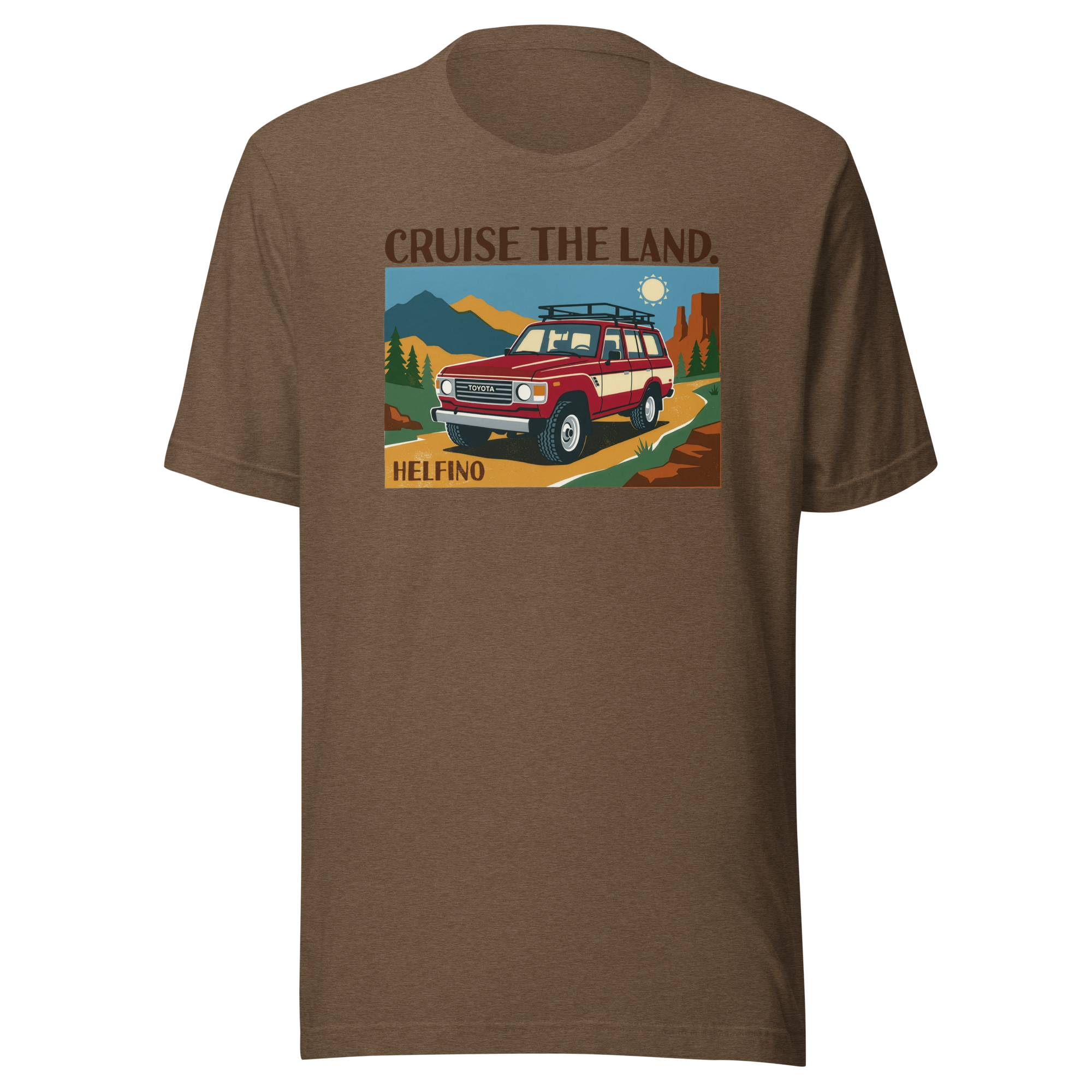HELFINO Cruise the Land Unisex Comfor-T