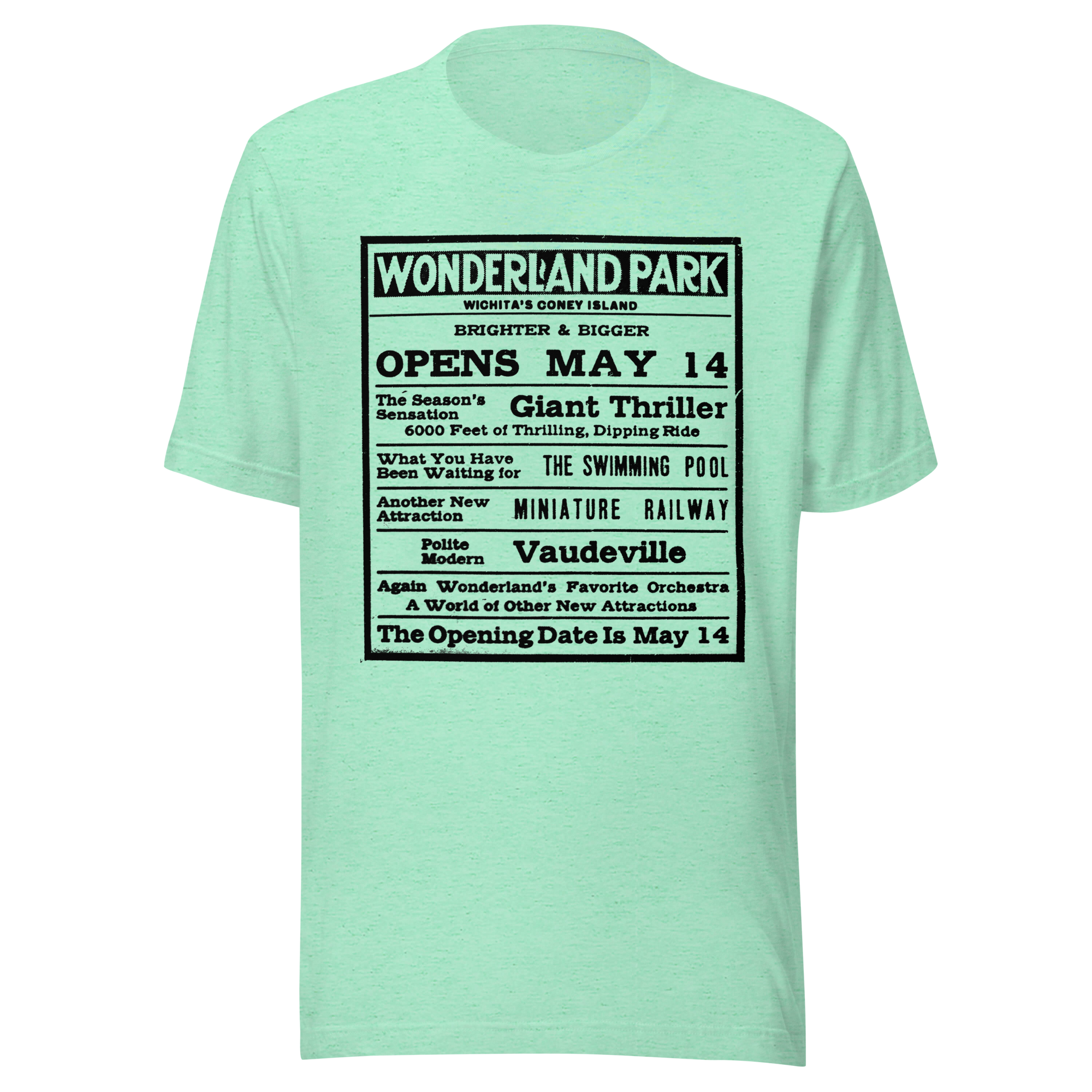 Wonderland Park Unisex Comfor-T