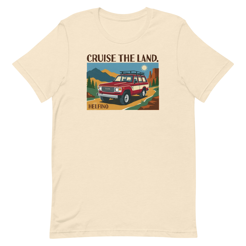 HELFINO Cruise the Land Unisex Comfor-T