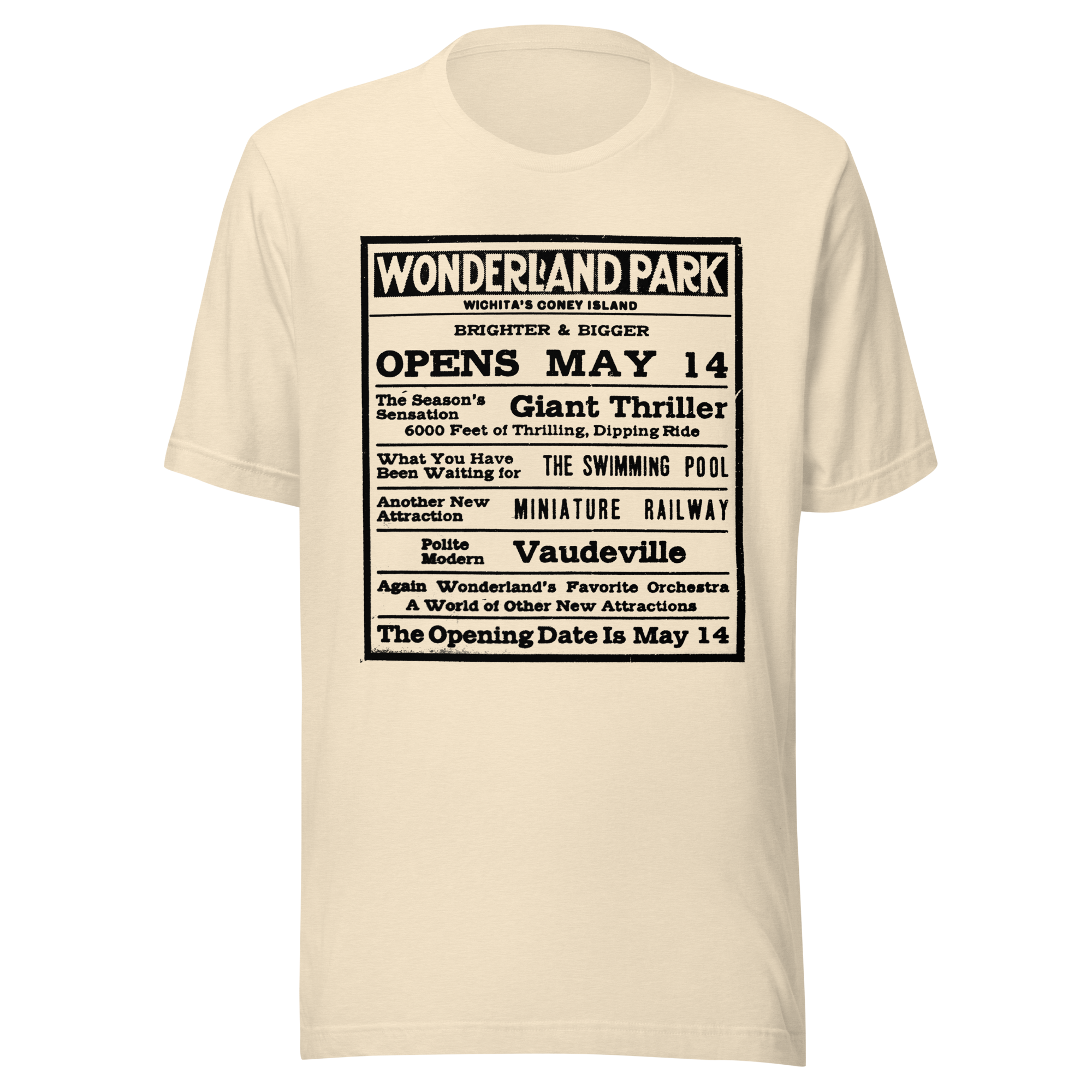 Wonderland Park Unisex Comfor-T