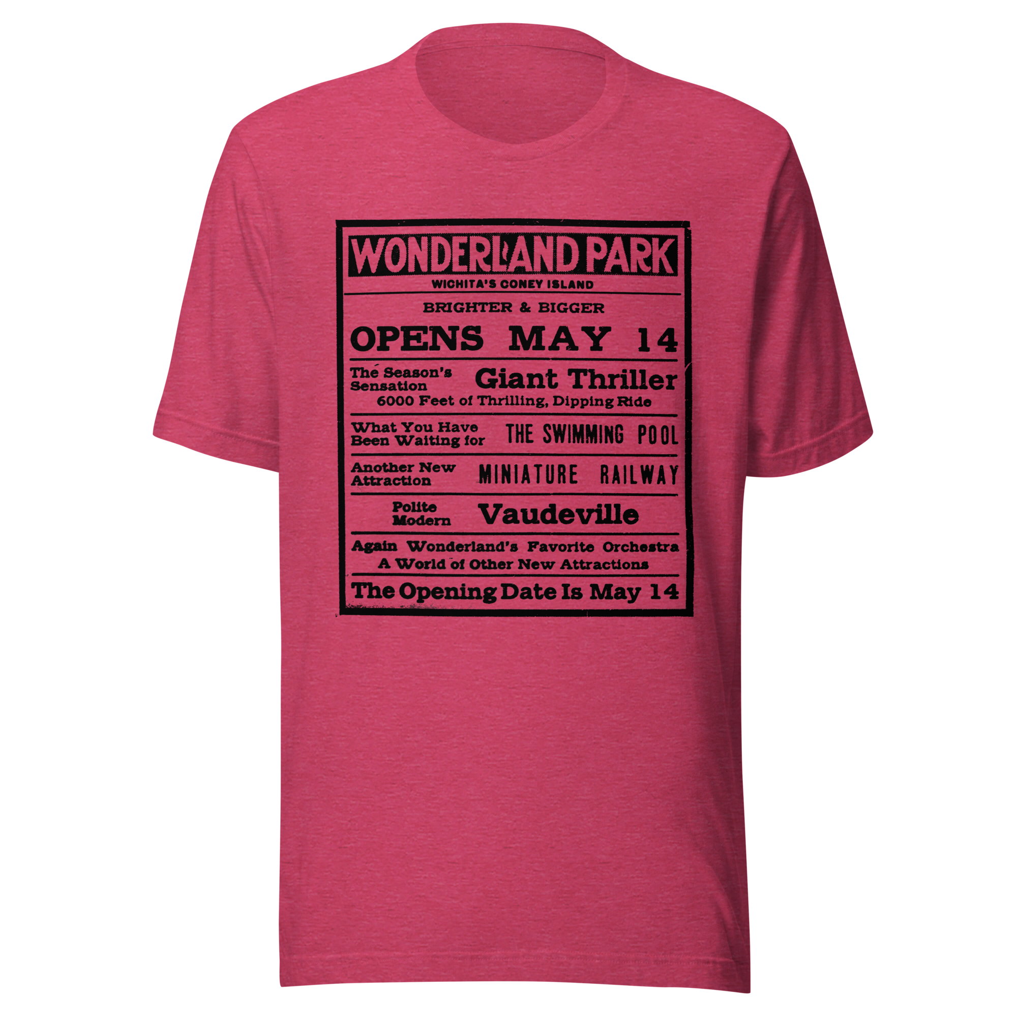 Wonderland Park Unisex Comfor-T