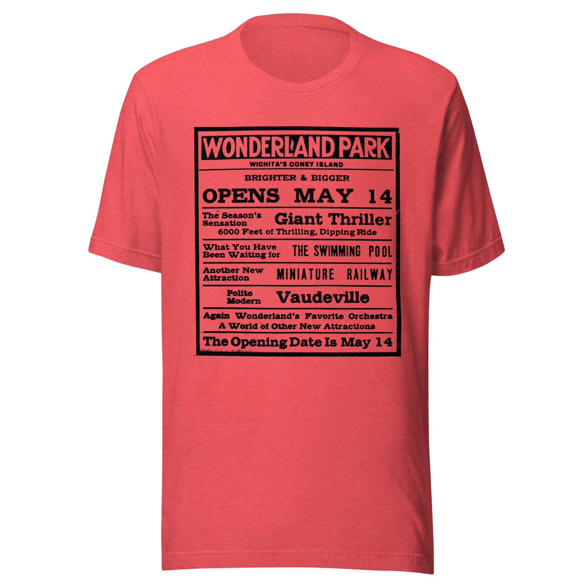 Wonderland Park Unisex Comfor-T