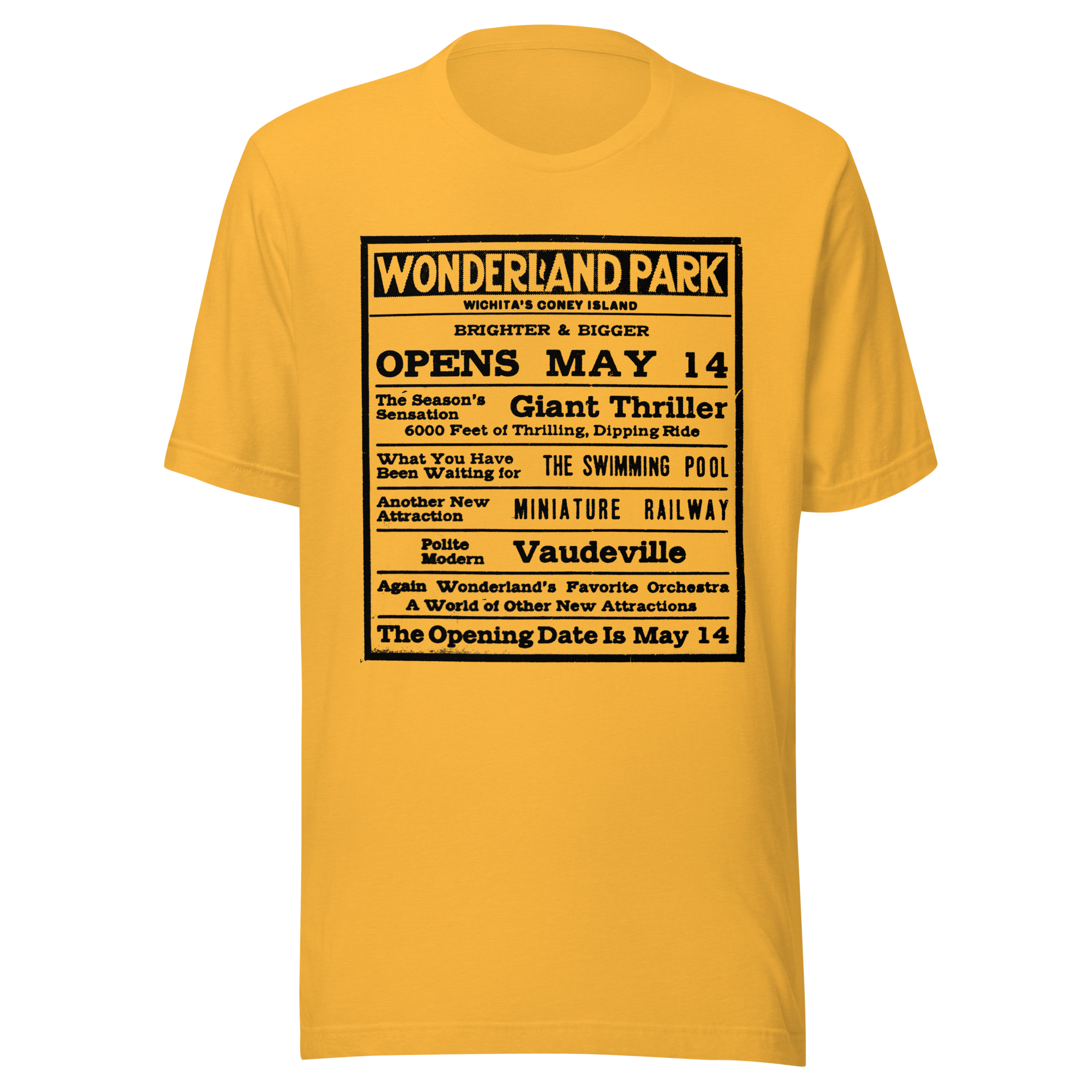 Wonderland Park Unisex Comfor-T