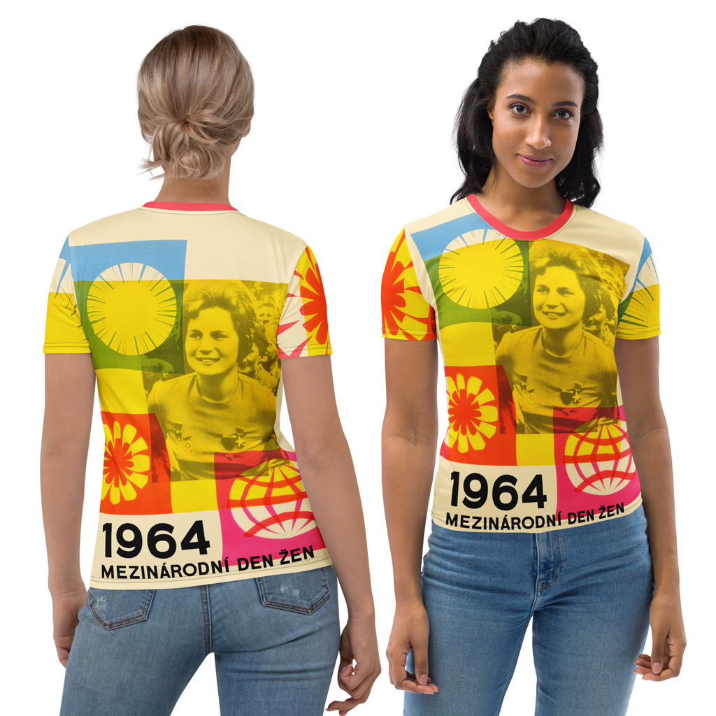 Valentina Tereshkova All-Over Women's Crew T