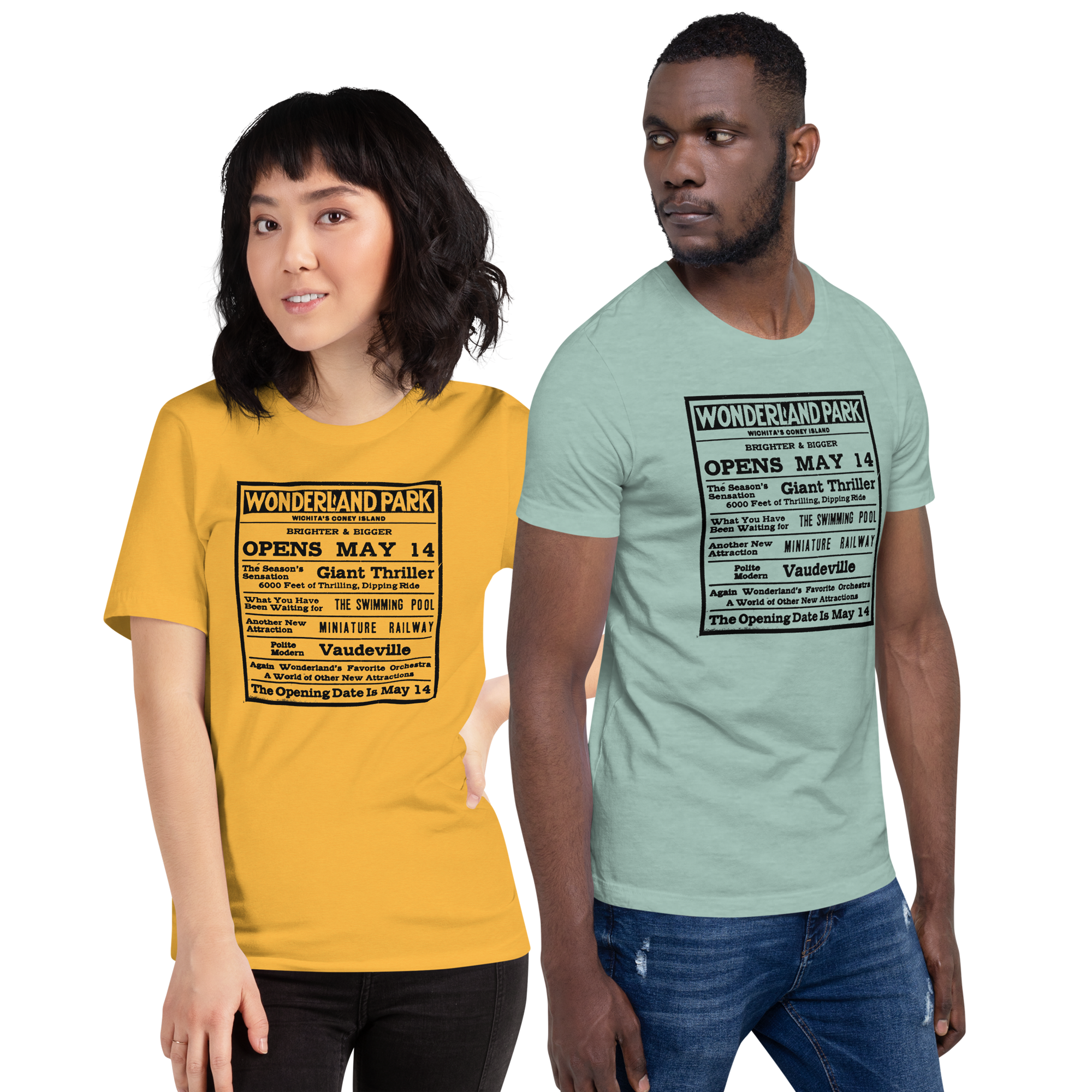 Wonderland Park Unisex Comfor-T